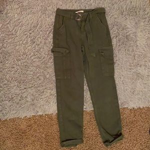 Army Green Pacsun Cargo Pants. Size 24 Regular.